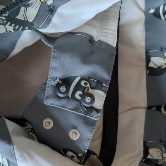 Smafolk Winter Coat / jacket 4-5 years Penguins Ski Boys, Girls - Picture 9 of 16